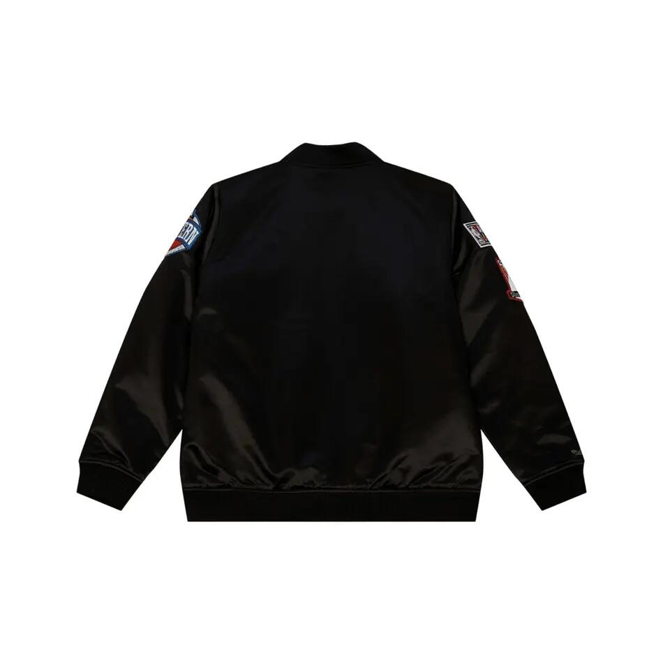 Bomber satynowy Mitchell & Ness Flight Atlanta Hawks 2/2