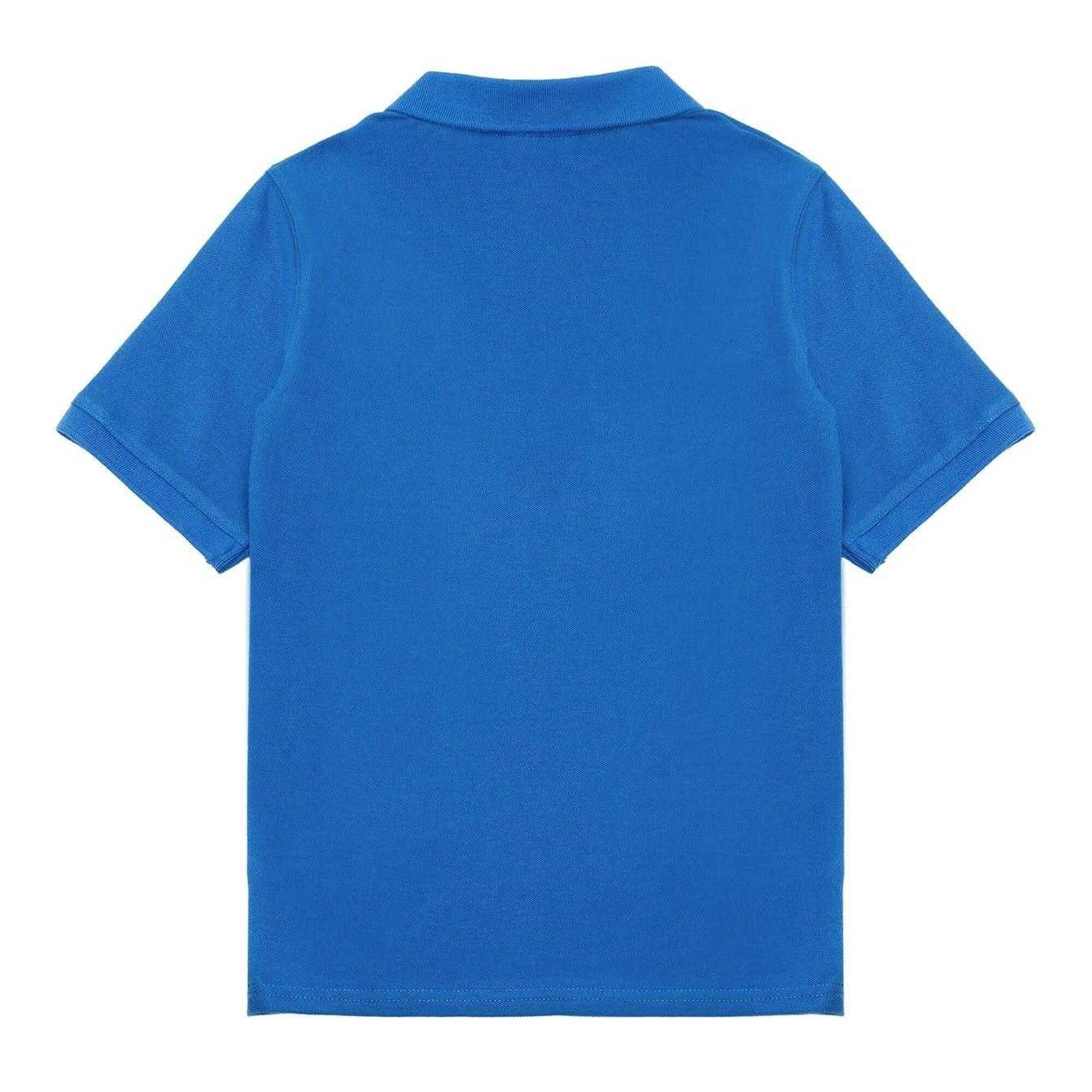 Polo Motif/style Uni Garçon (Bleu Roi) 2/2