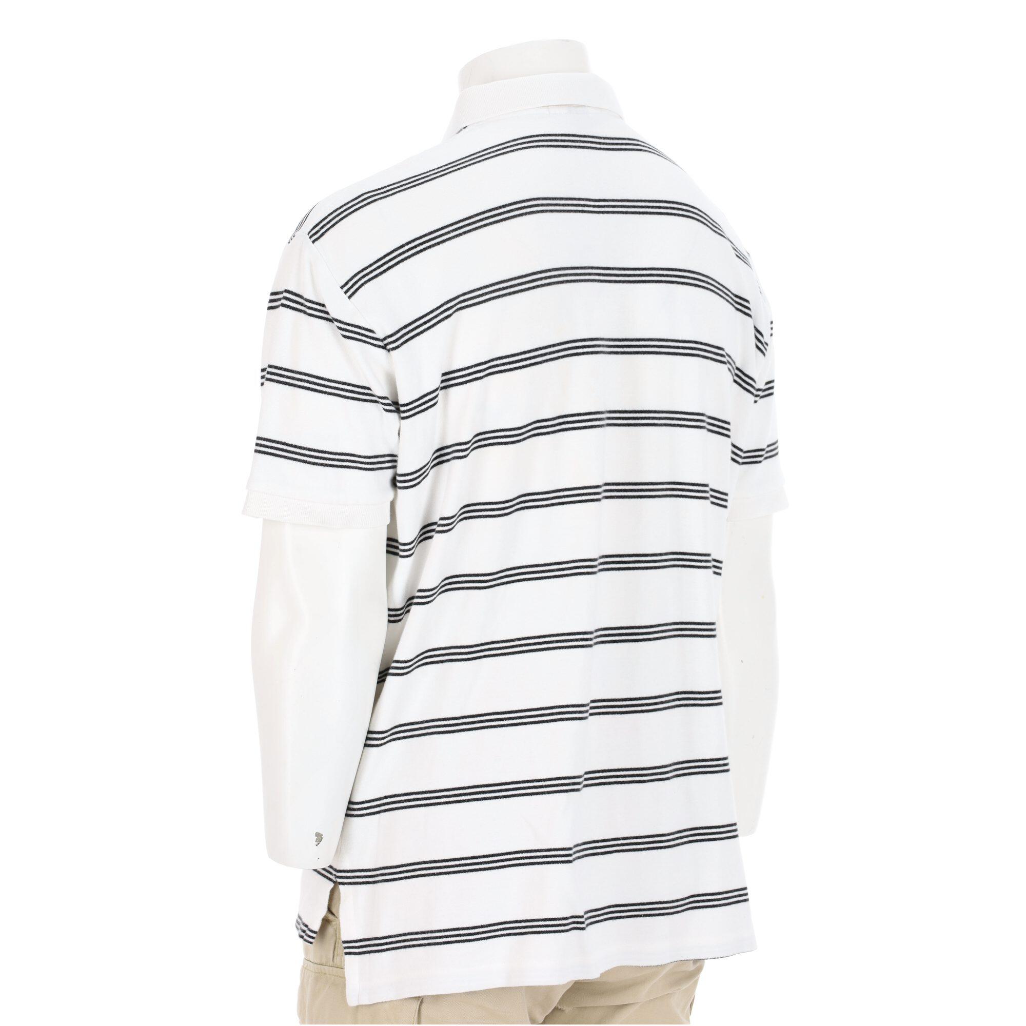 Tweedehands - Polo Ralph Lauren heren polo korte mouwen wit - Als nieuw 5/7