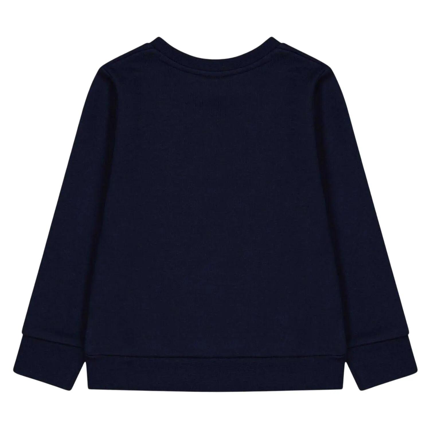 Sweatshirt für , Langärmlig Jungen Marine 2/2
