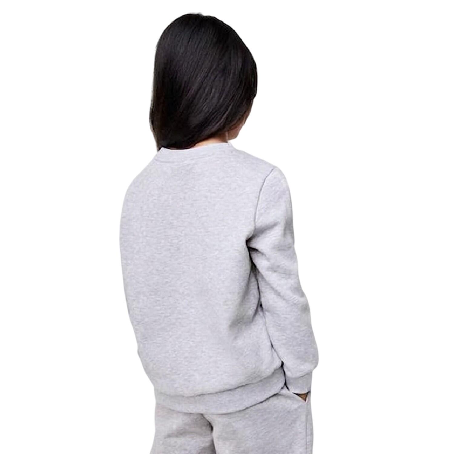 Felpa Logo Girocollo Bambini Lacoste Grigio 3/3