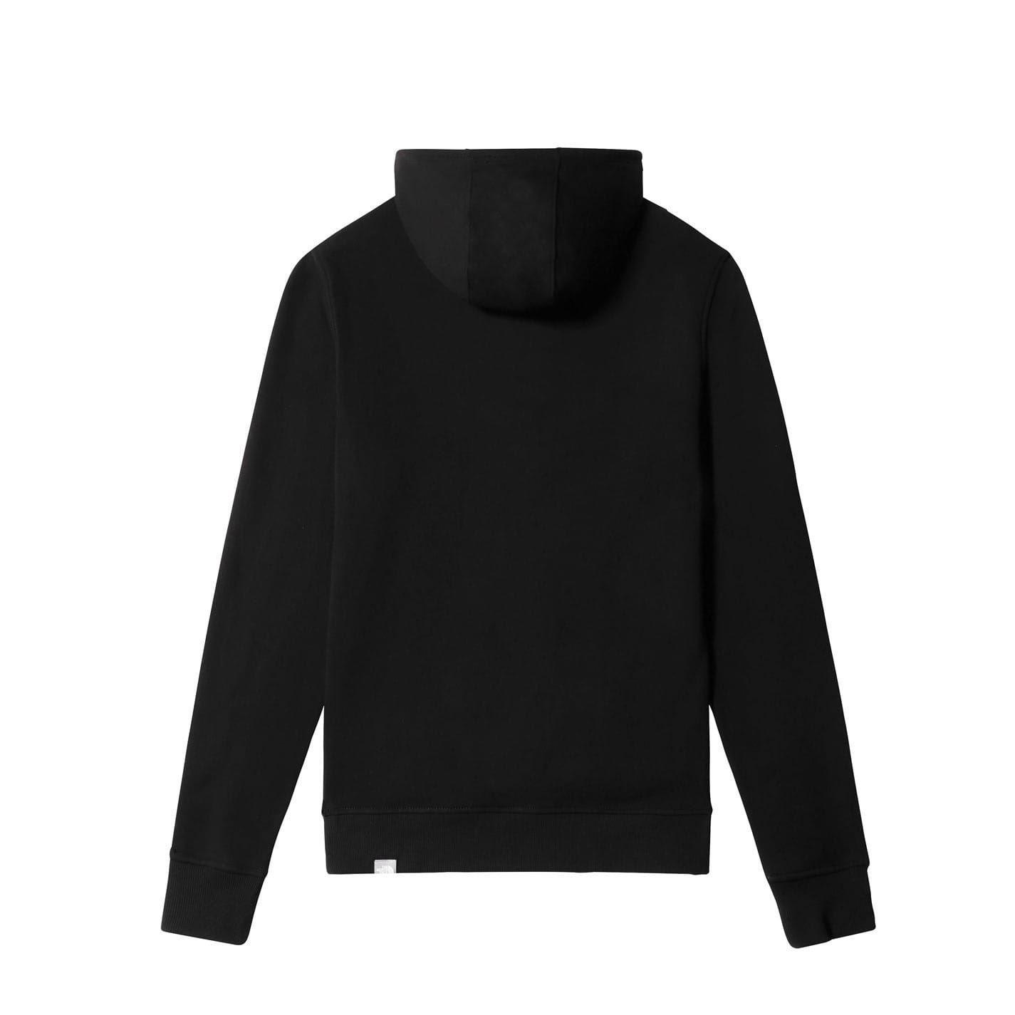 Mens Drew Pull Over Hoodie (Black) 2/2