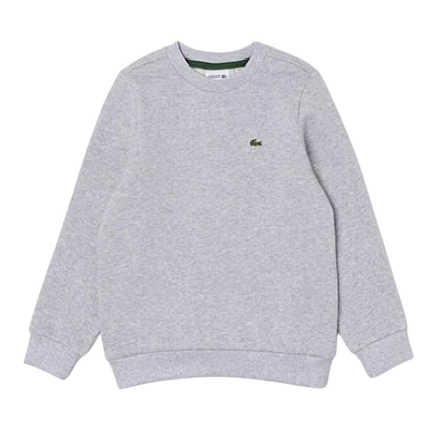 Felpa Logo Girocollo Bambini Lacoste Grigio 2/3