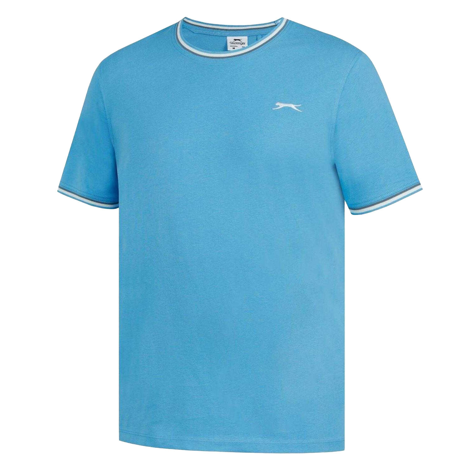TShirt für , Baumwolle Herren Leuchtendes Blau 3/4