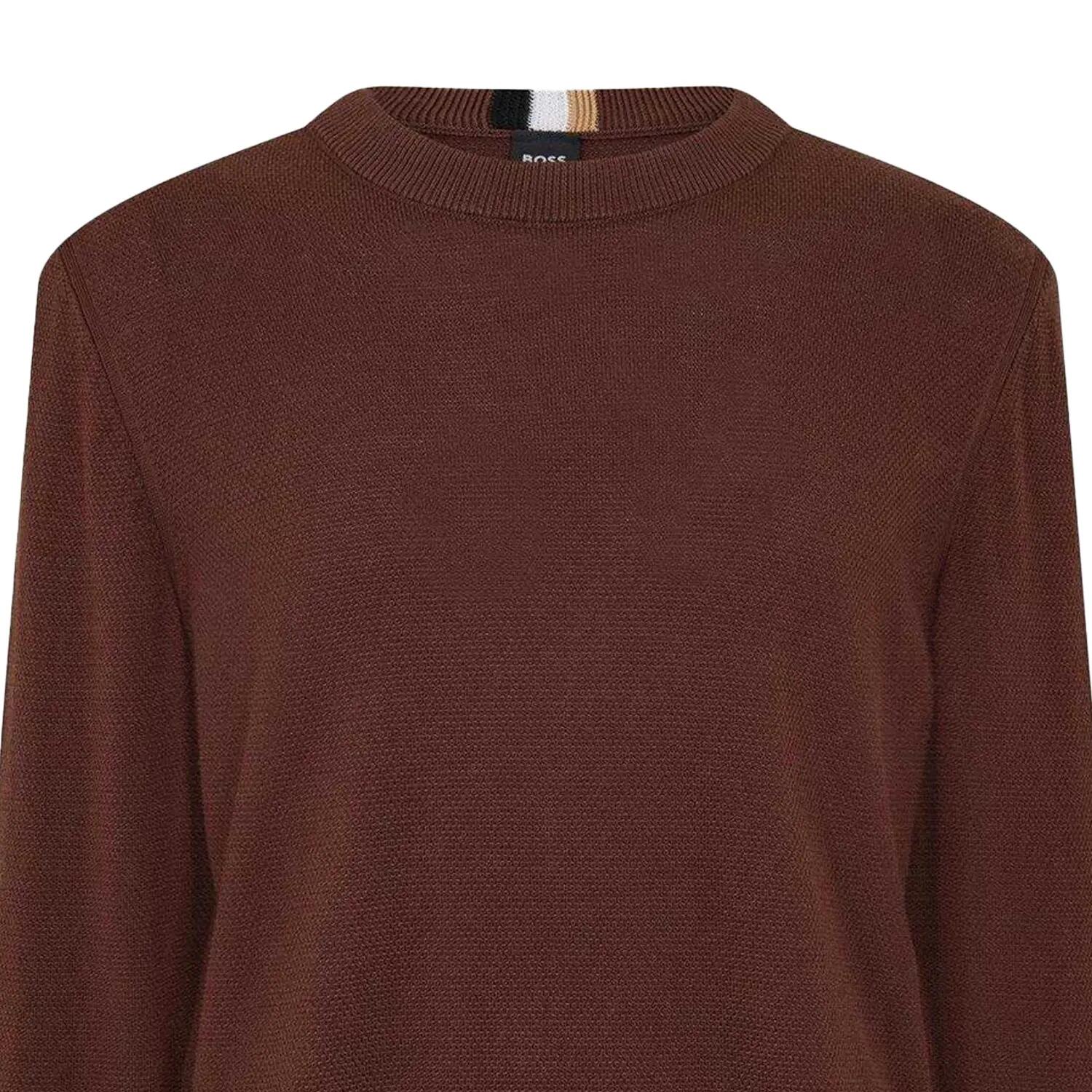 "EcaioP" Pullover für , Jerseyware Herren Dunkelbraun 2/2