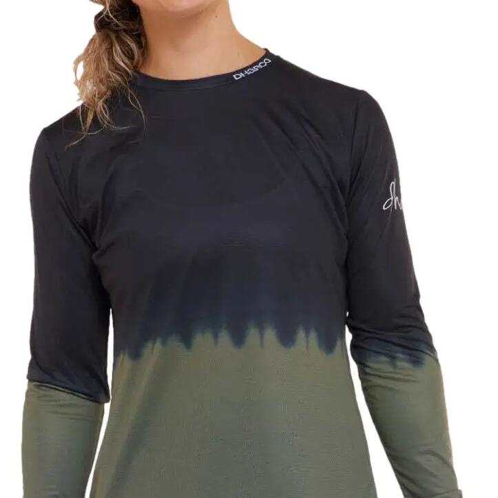 Race Khaki/Black Women's Long Sleeve Jersey
