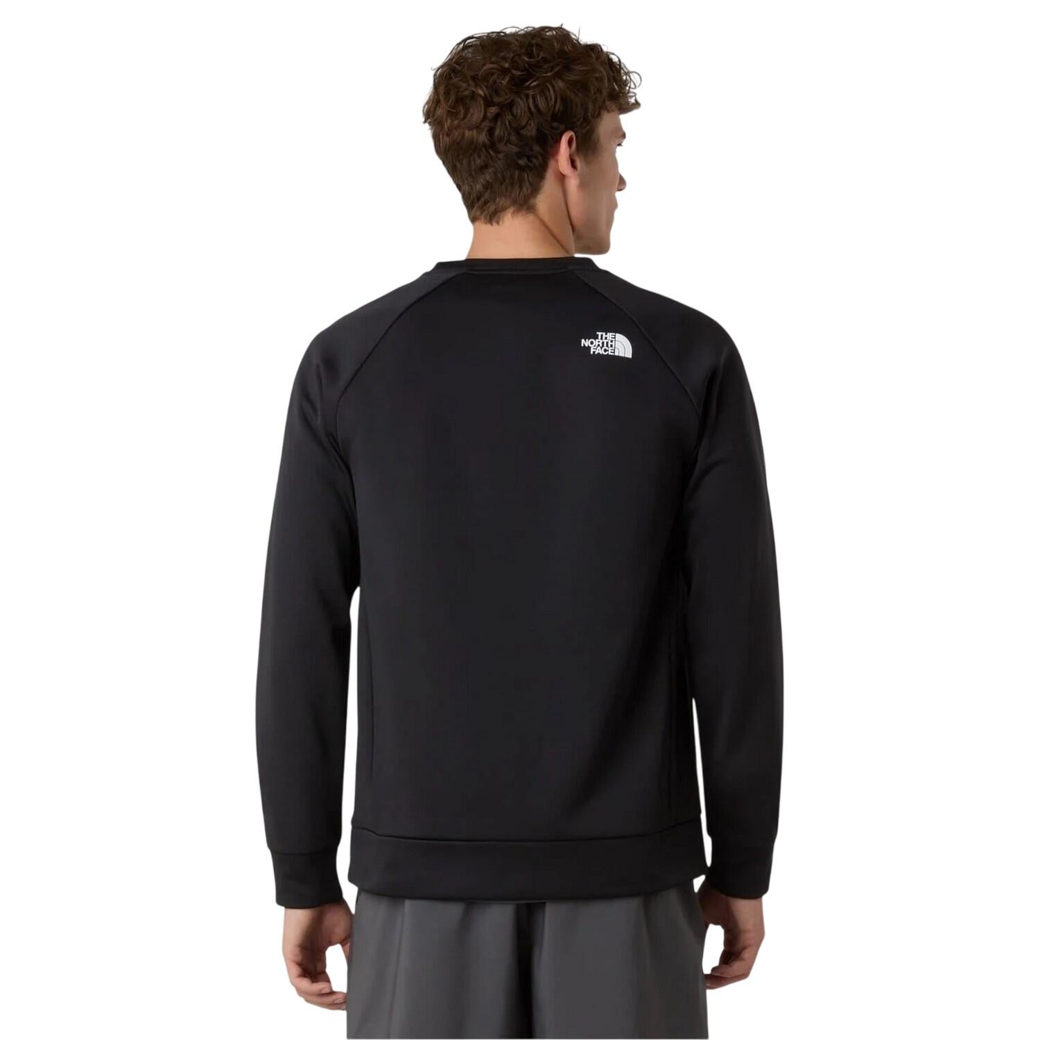 "Reaxion 2.0" Sweatshirt für , Raglanärmel Herren Schwarz 4/4
