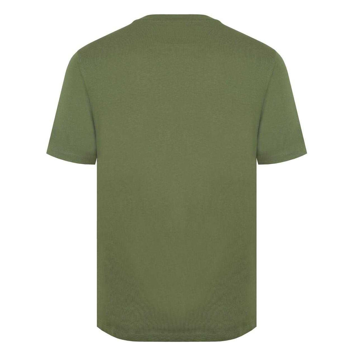 Maglietta Logo 3D Uomo Slazenger Kaki 2/3