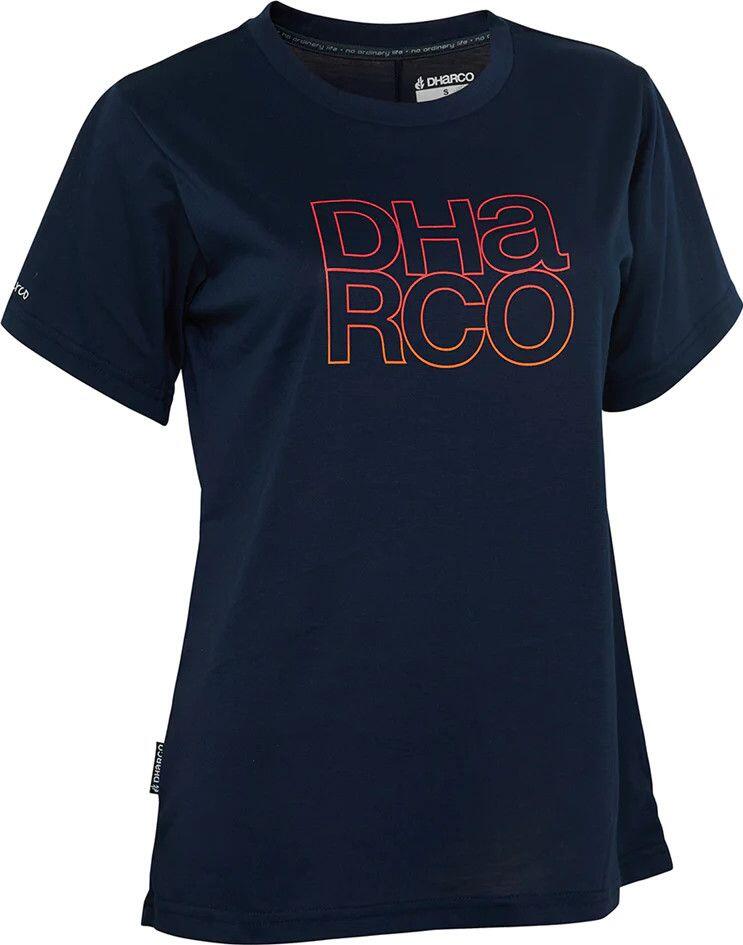 T-Shirt Dharco Tech Neon Blue Donna 2/6