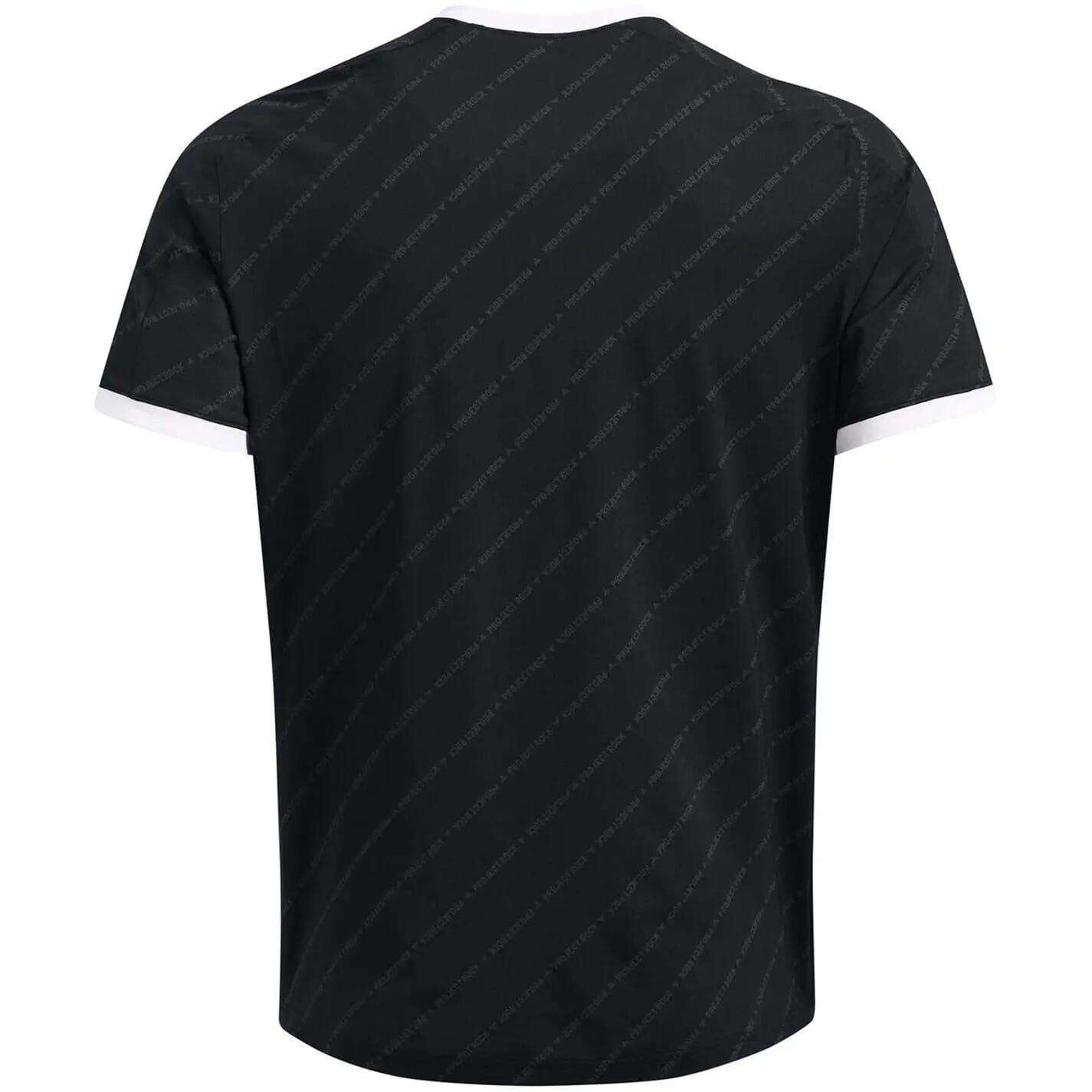 "Project Rock" TShirt für , Rugby Herren Schwarz 2/4