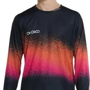 Dharco Homme Race Black Snake long sleeve jersey