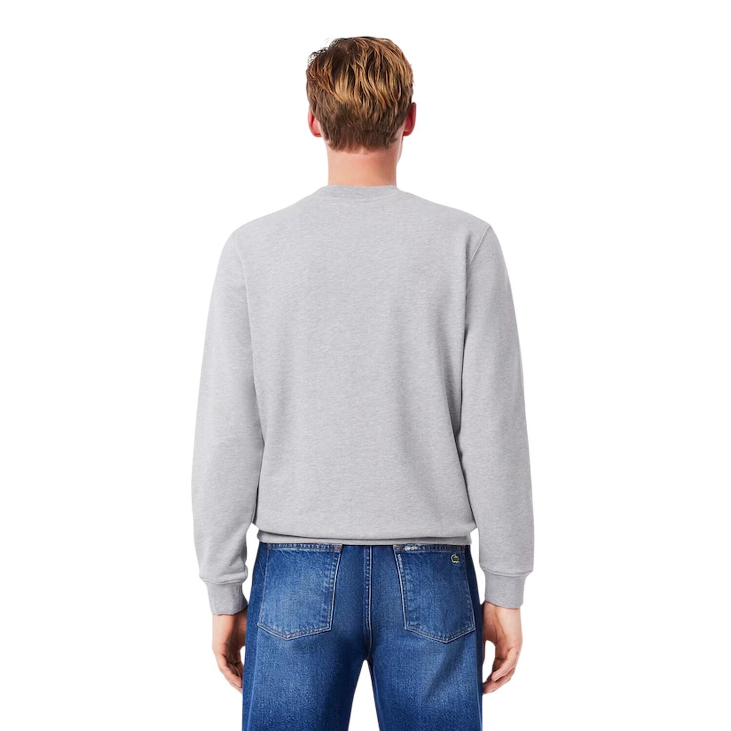 Sweatshirt für , Baumwolle Herren Grau 3/4