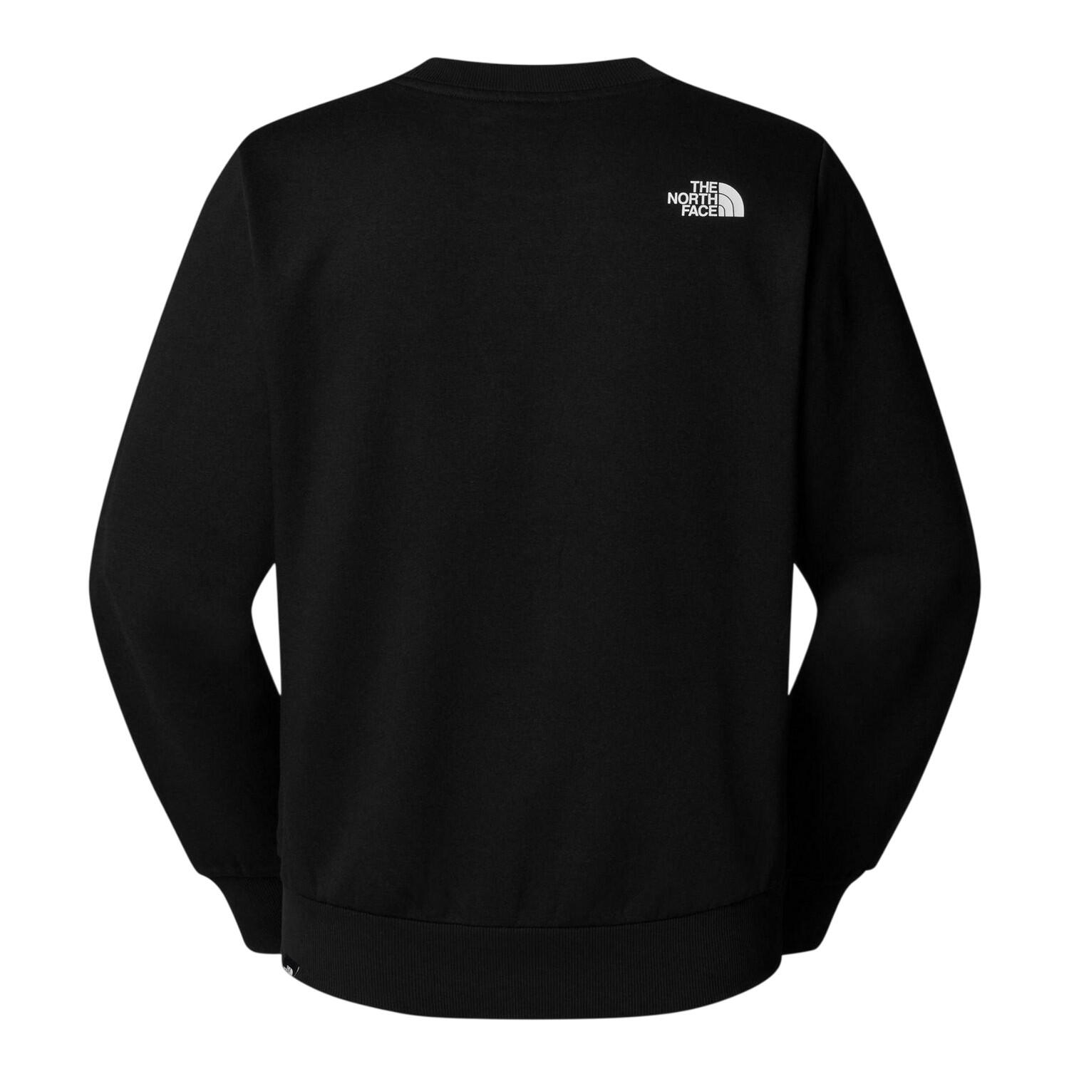 "Simple Dome" Sweatshirt für , Logo, Baumwollmischung Herren Schwarz 2/2