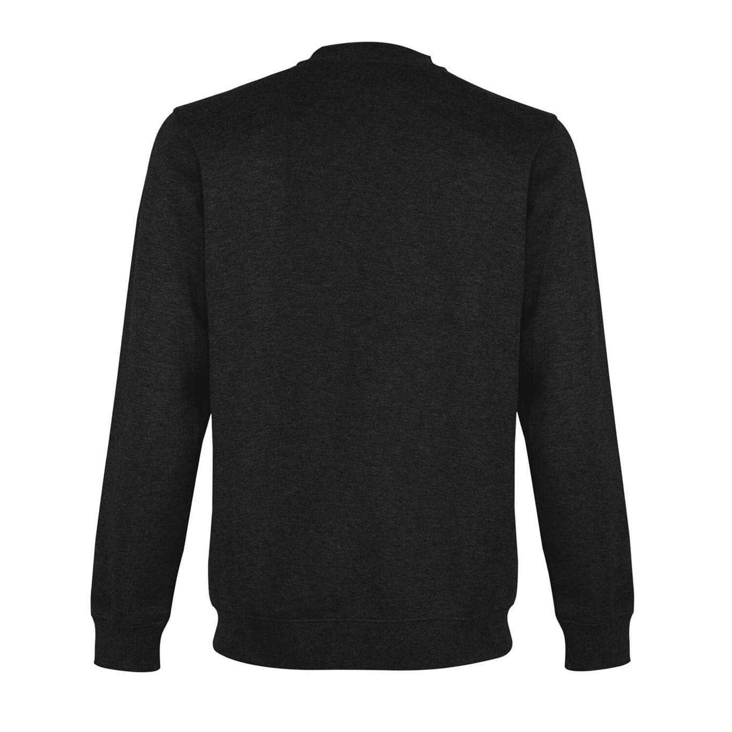 "Essential" Sweatshirt für , Rundhalsausschnitt Herren Schwarz 3/4