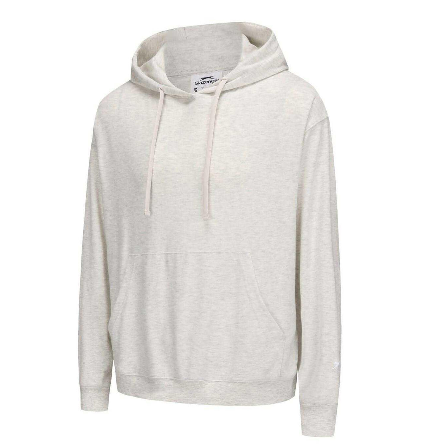 Felpa Con Cappuccio Donna Slazenger Leisure Ghiaccio Marl Marna 3/4