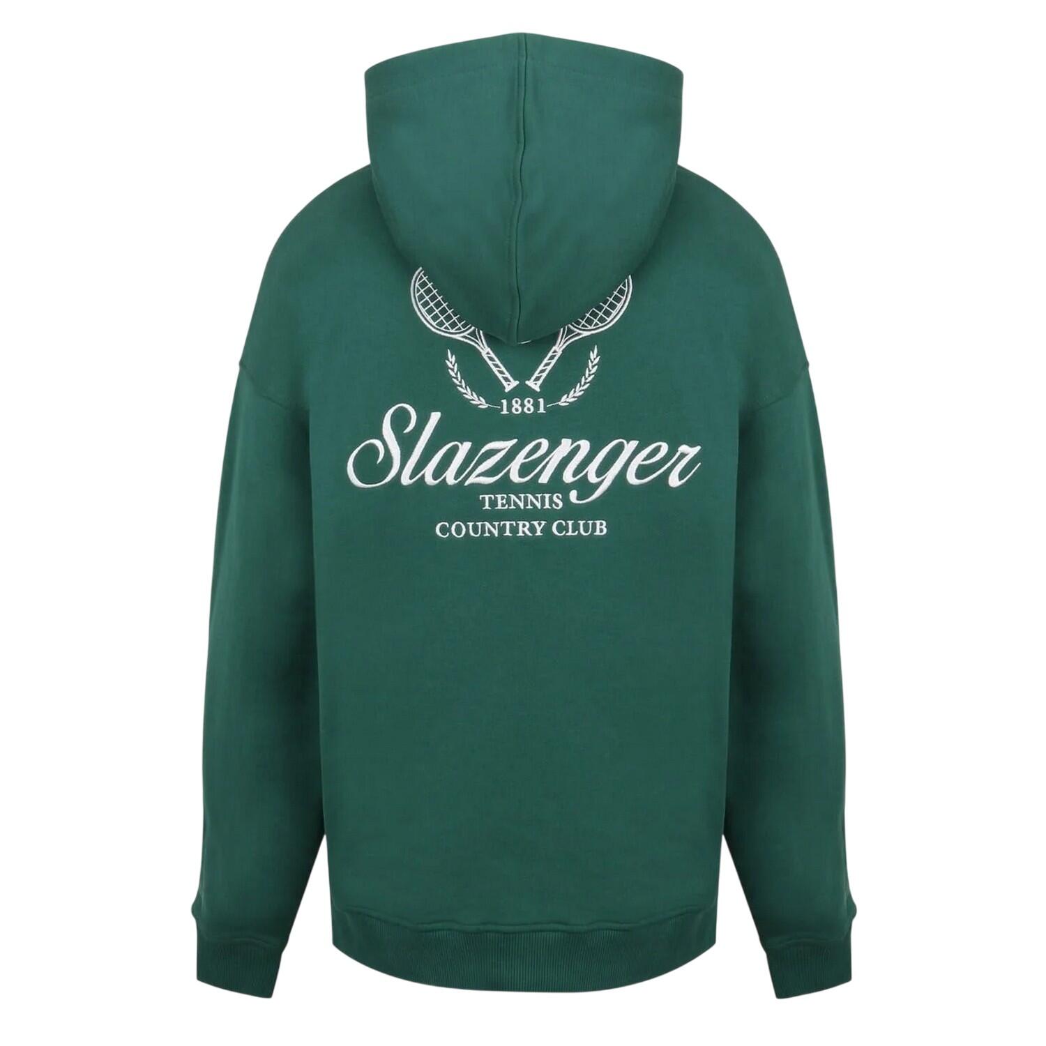 Kapuzenpullover für Damen, Überschnittene Schulter Herren Grün 2/3