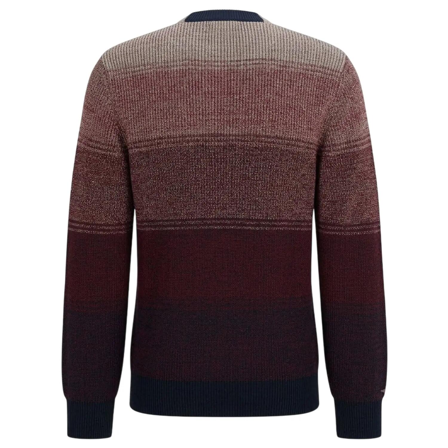 Mens Kaller Knitted Sweatshirt (Dark Blue) 2/2