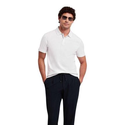 Poloshirt für Herren Weiß