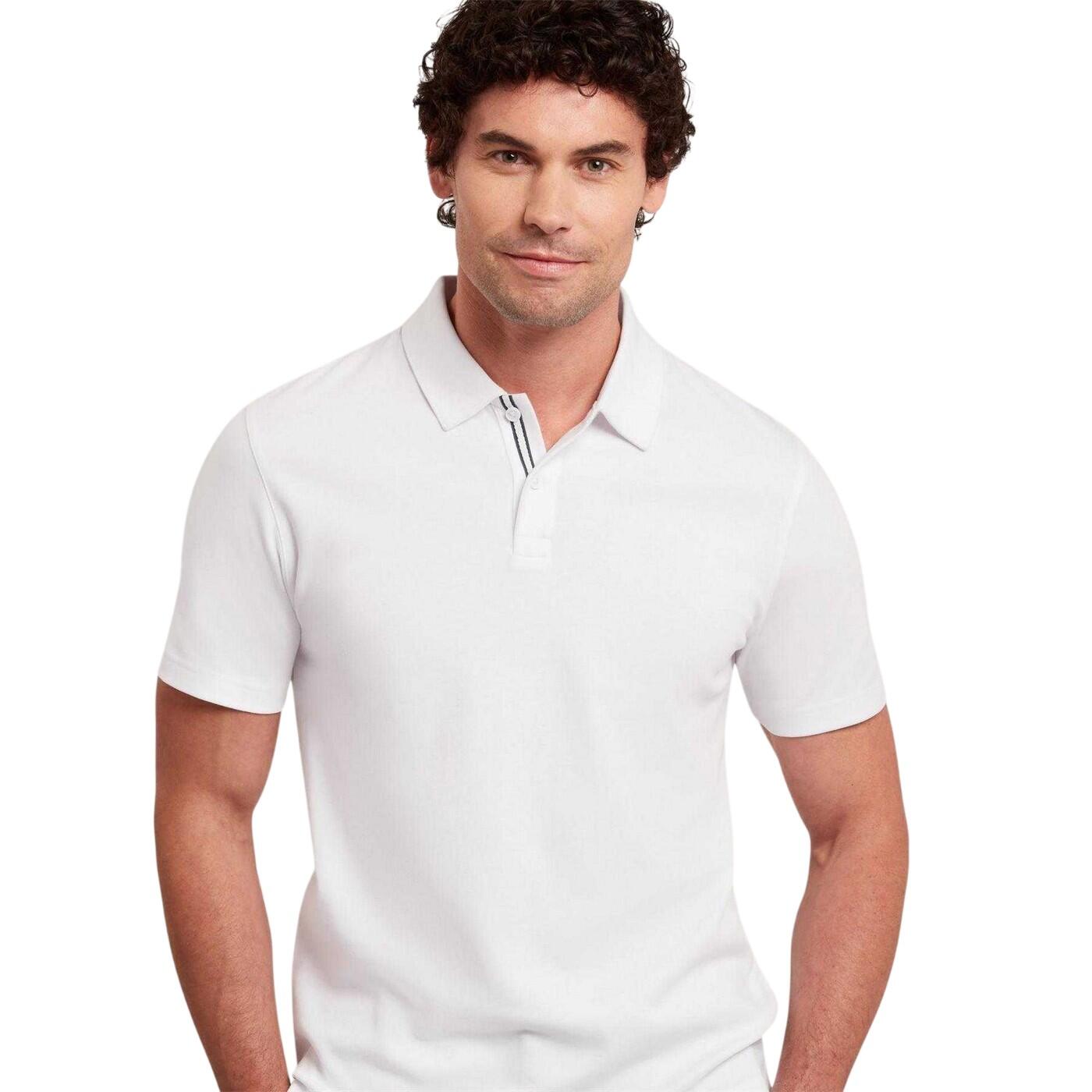 Poloshirt für Herren Weiß 4/4