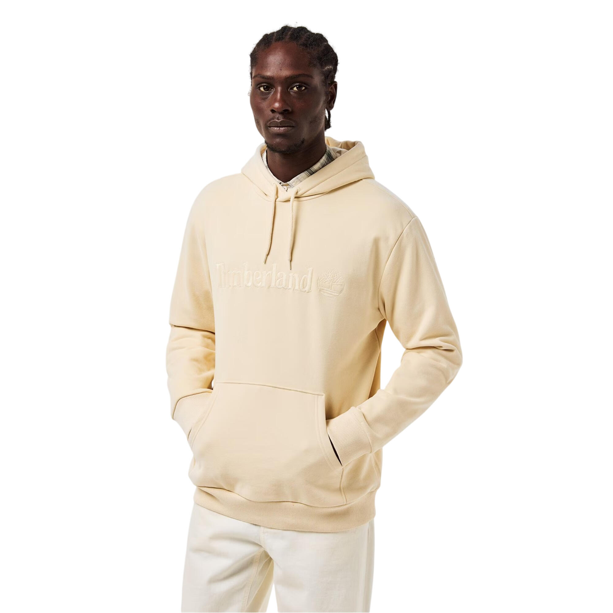 Unisex Adult Hampton Pullover Hoodie (Angora) 3/3