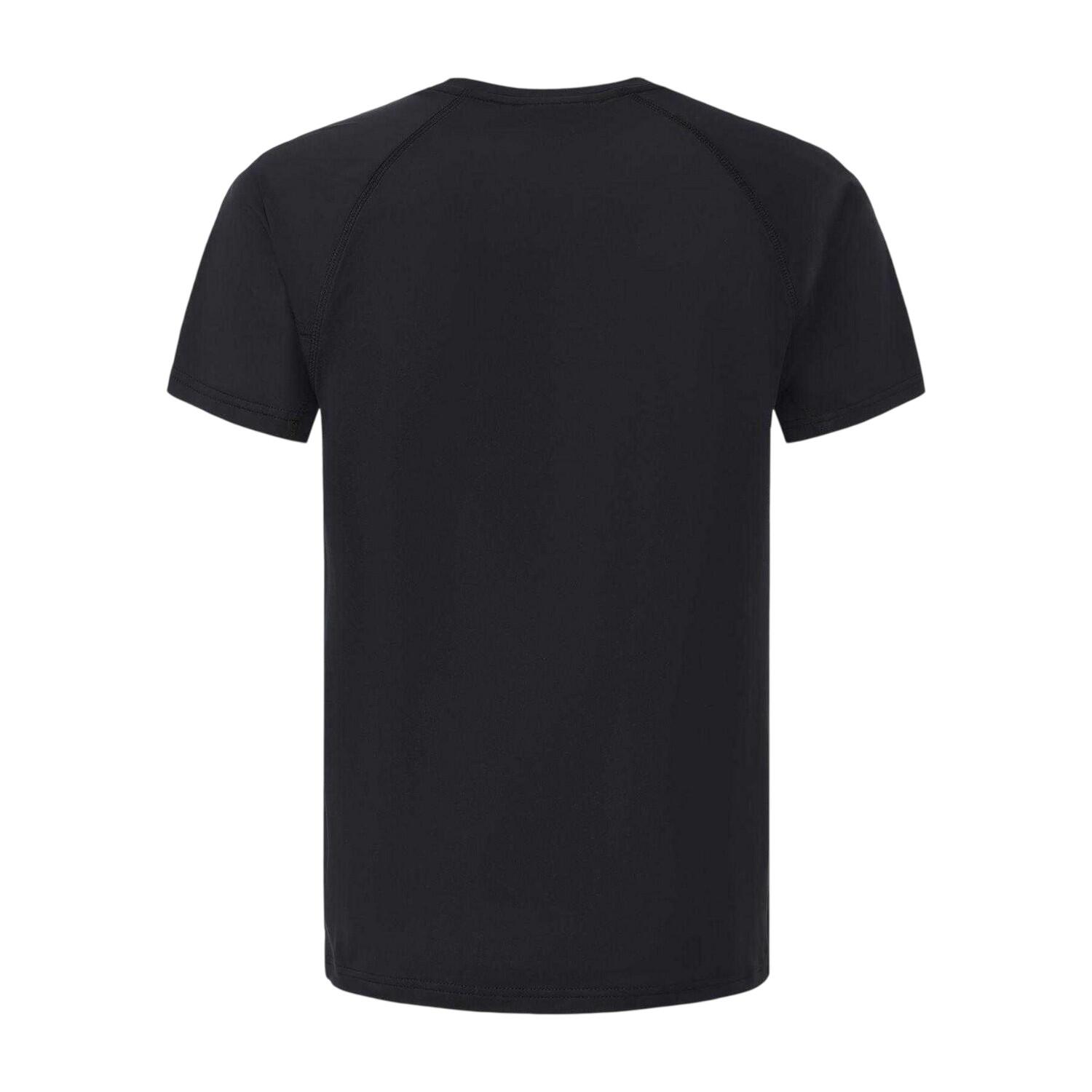 Mens Plain TShirt (Black) 2/3