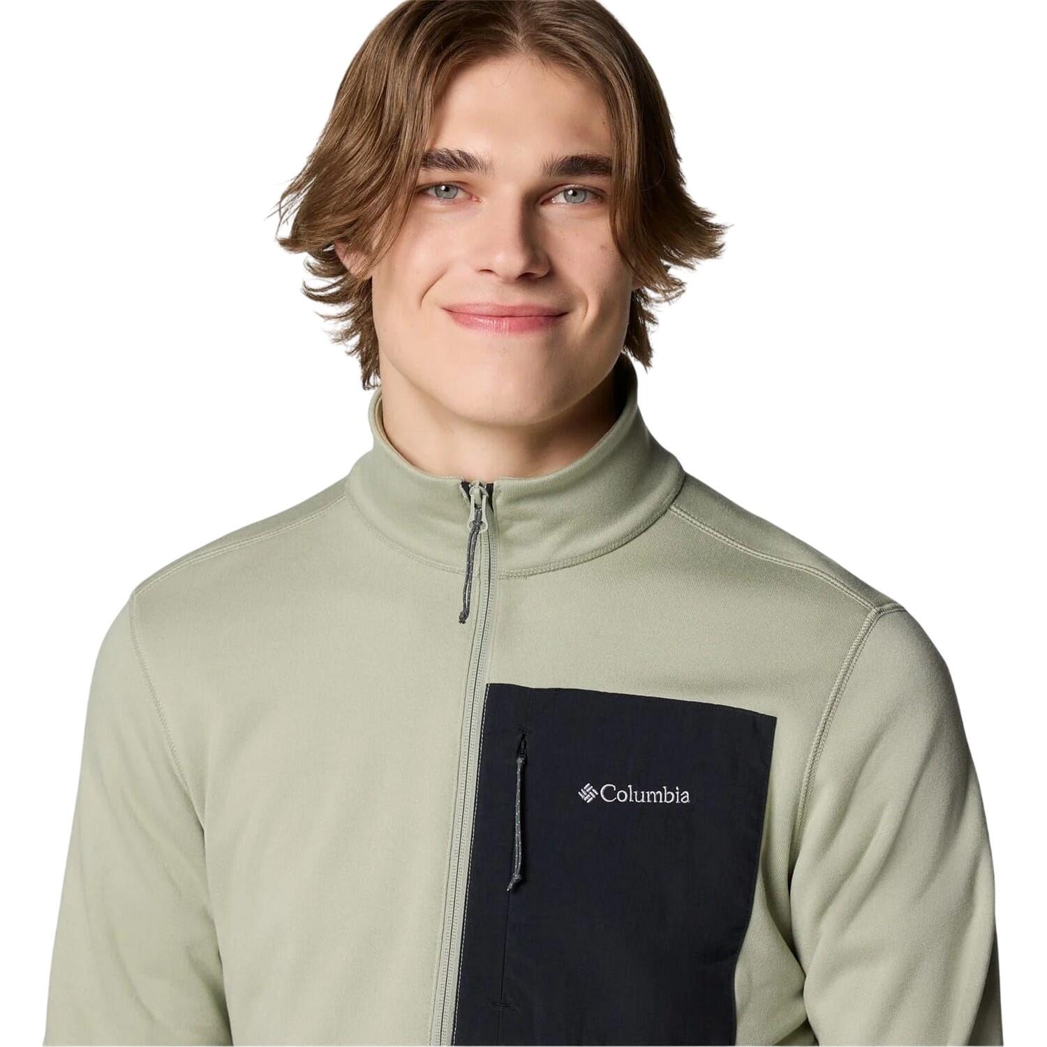 "Hike" Sweatshirt für , Weiter Stehkragen Herren Safari 4/4