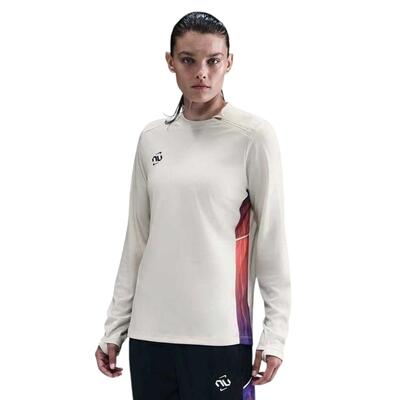 Felpa Regolare DriFIT Raglan Donna Nike United Academy Beige