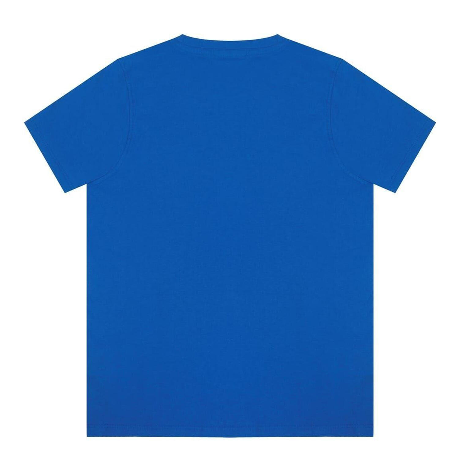 TShirt für Jungen Kinder Königsblau 2/2