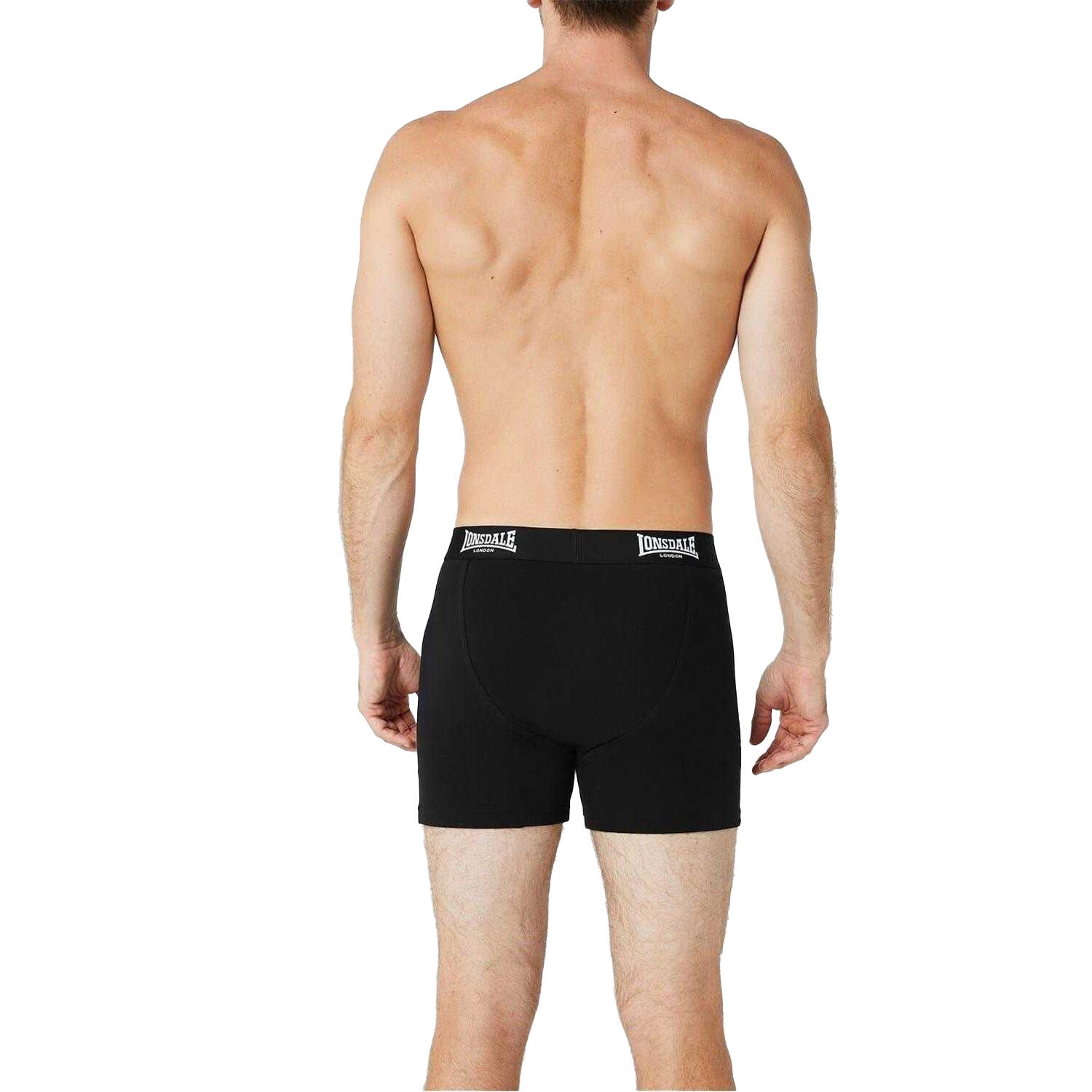 Boxershorts für (2erPack) Herren Schwarz 3/3
