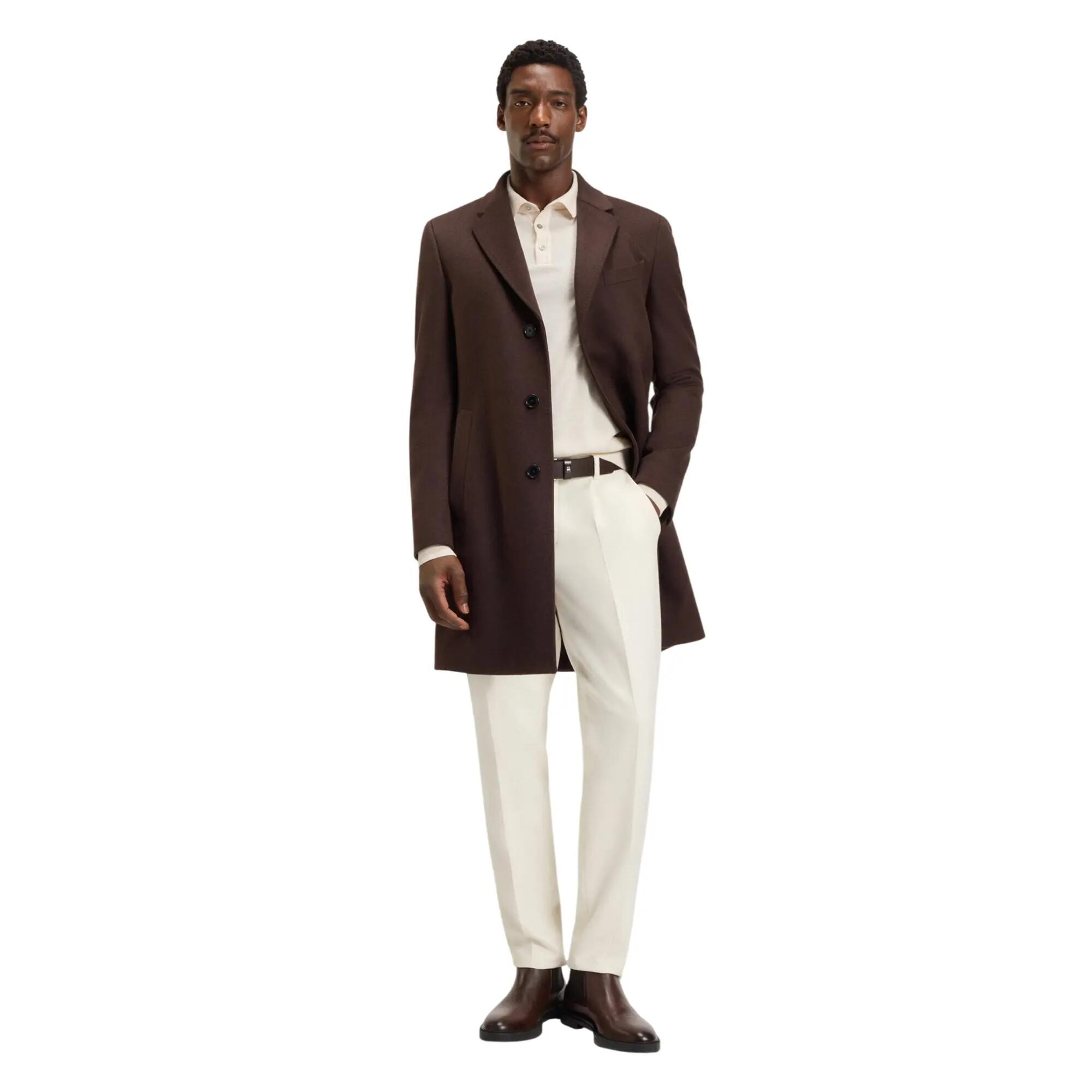 Polo Manches Longues LANCIOMNE Homme (Blanc) 4/4