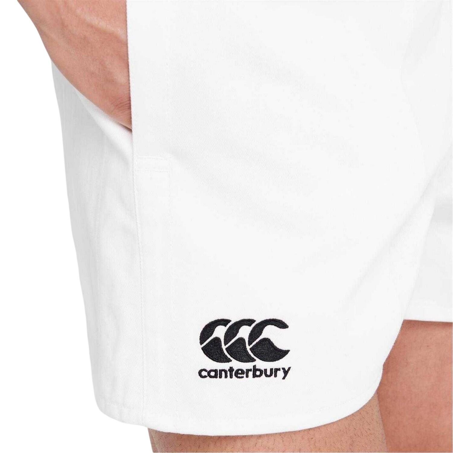 RugbyShorts für Herren Weiß 3/3