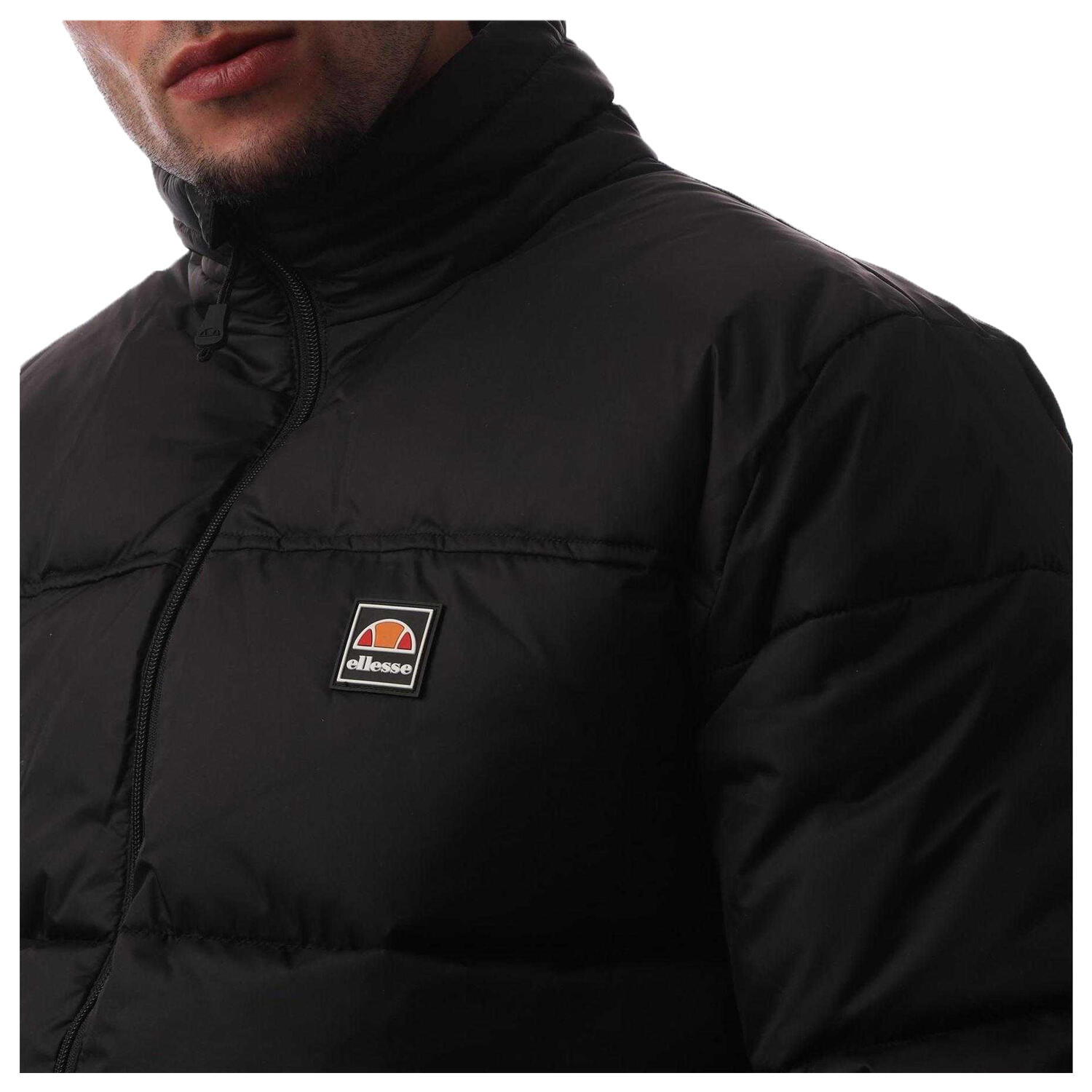 Mens Puffer Jacket (Black) 4/4