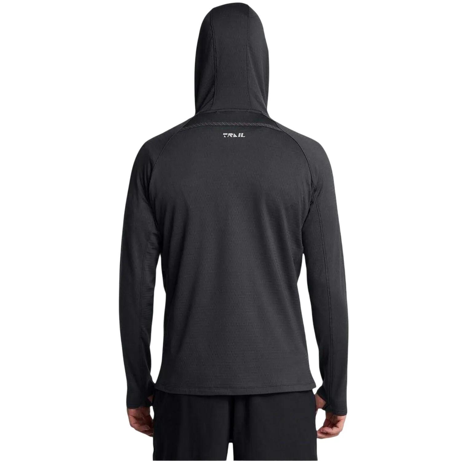 Trail Run Felpa Con Cappuccio Uomo Under Armour Grigio 2/2