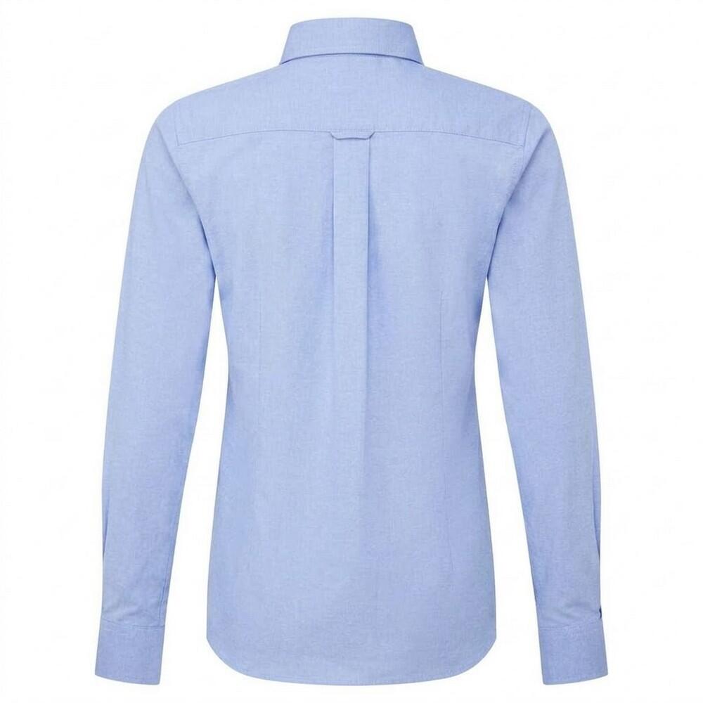 Camicia Manica Lunga Donna Premier Supreme Oxford Blu 2/3
