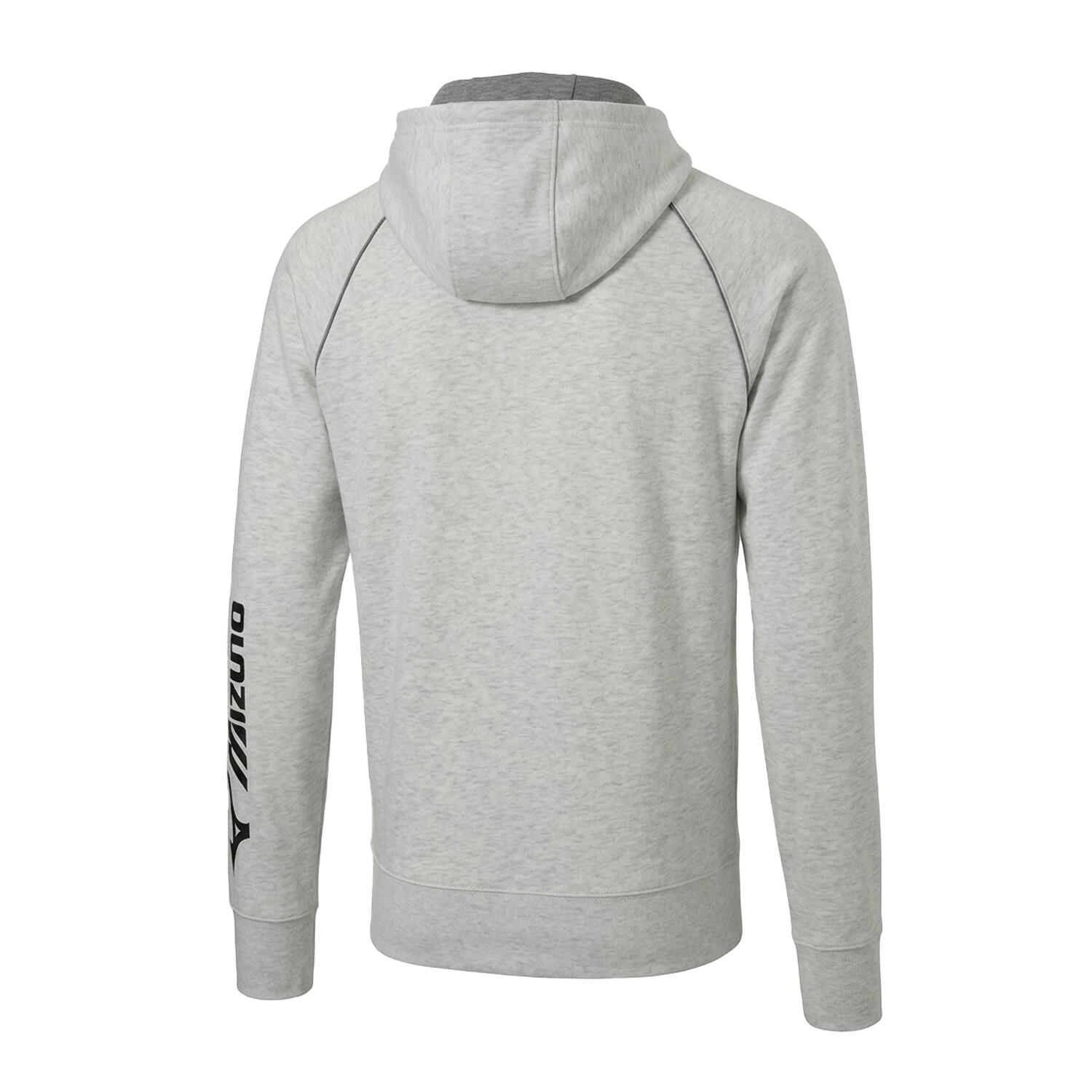 Felpa Con Cappuccio Regolare Donna Mizuno Grigio Melange Mélange 2/2