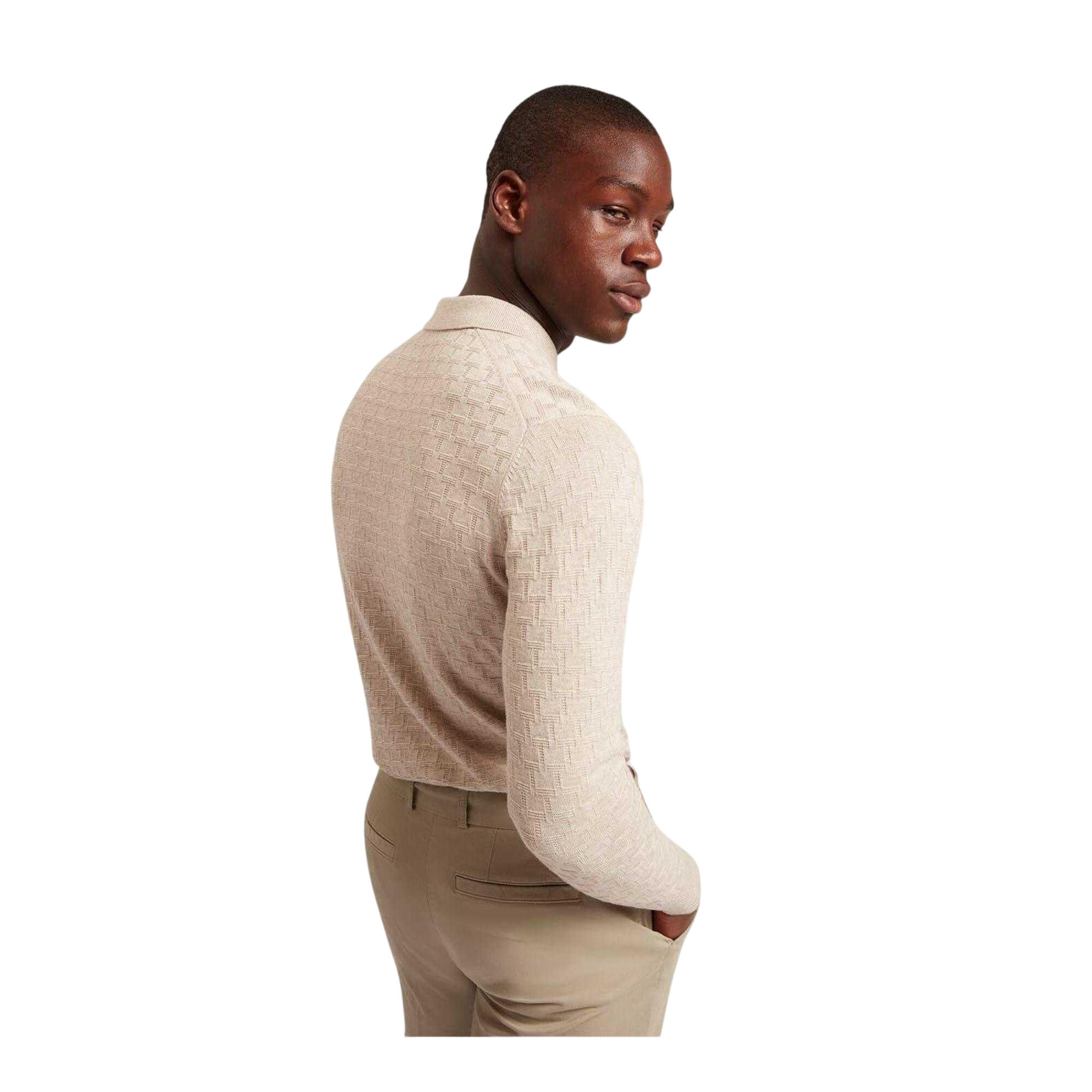 Polo Manches Courtes Homme (Blanc Cassé) 3/3