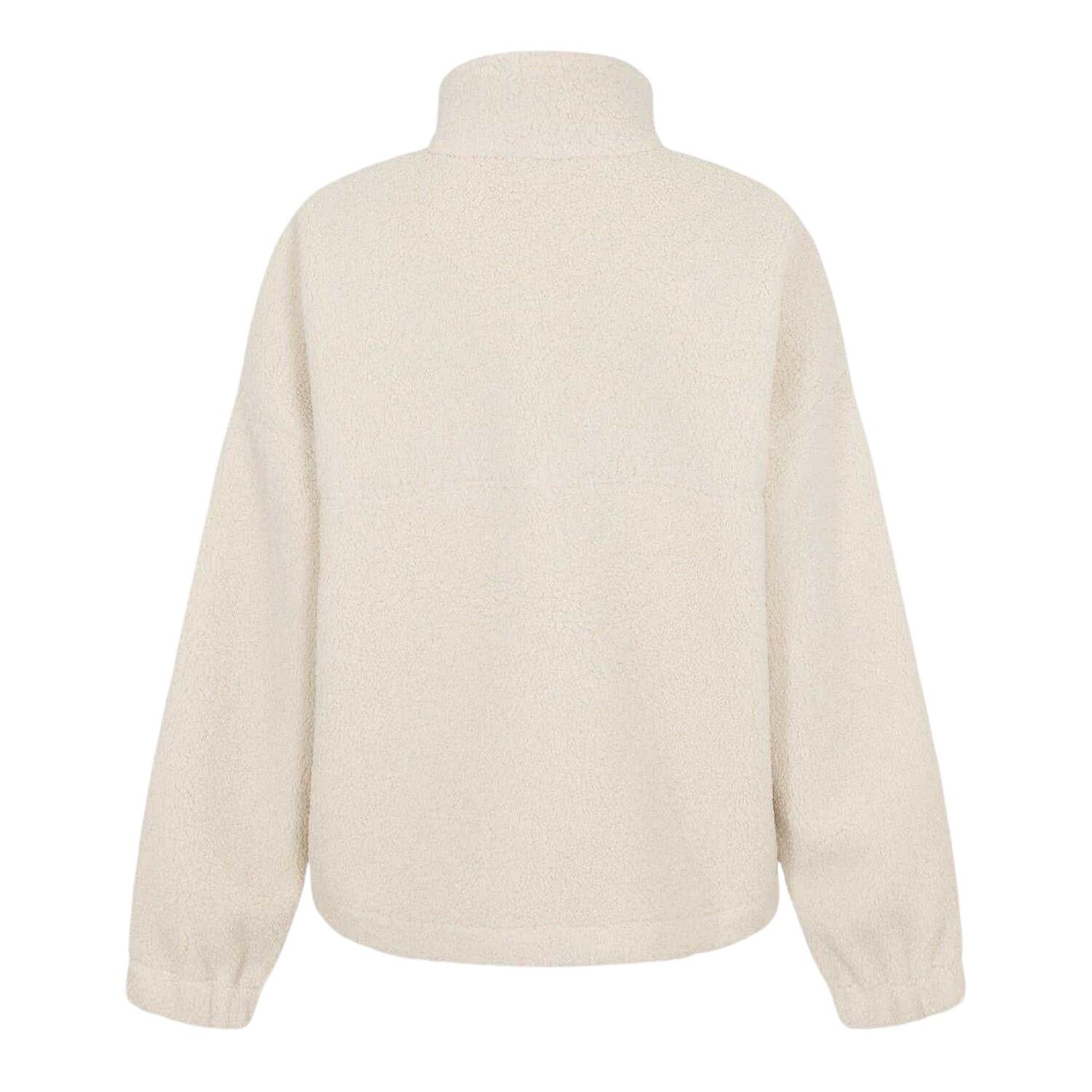 Felpa Pile Cerniera Ad Un Quarto Donna Slazenger Crema 3/3