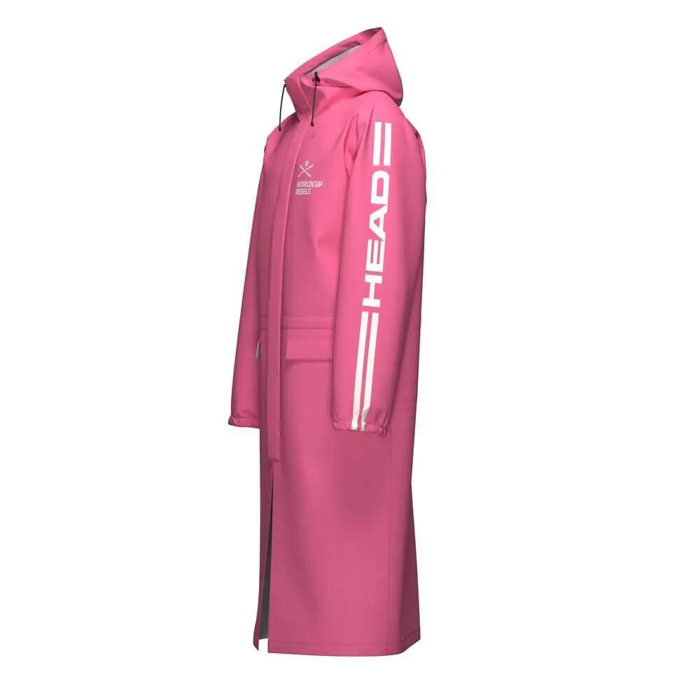 Imperméable unisexe HEAD RACE RAIN COAT rose 2026/27 3/4