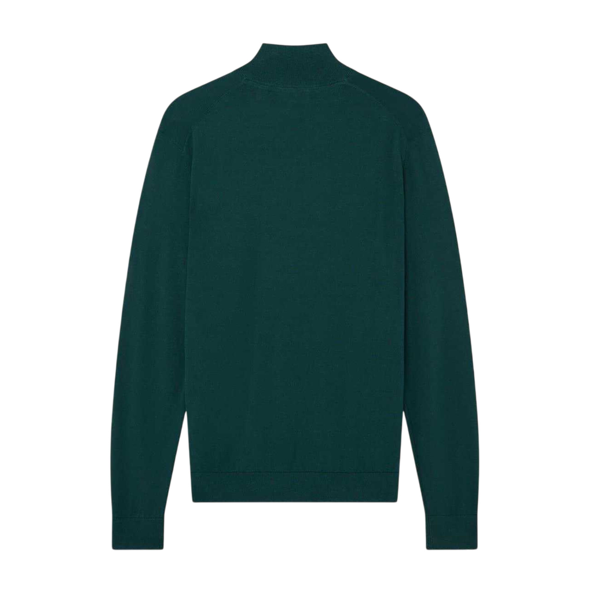 Pullover für , Merinowolle Herren Grün 3/4