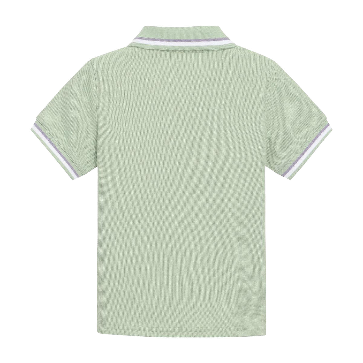 Maglietta Polo Misto Cotone Maniche Corte Bambini Slazenger Menta Chiara 2/3