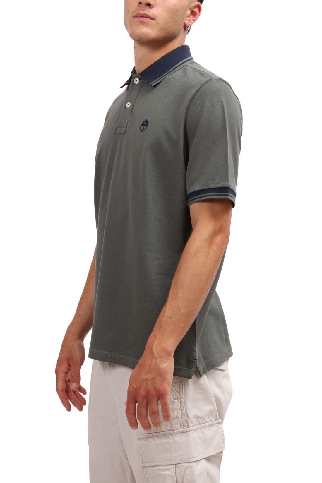 NORTH SAILS - Polo homme, vert sauge, 4XL 2/2