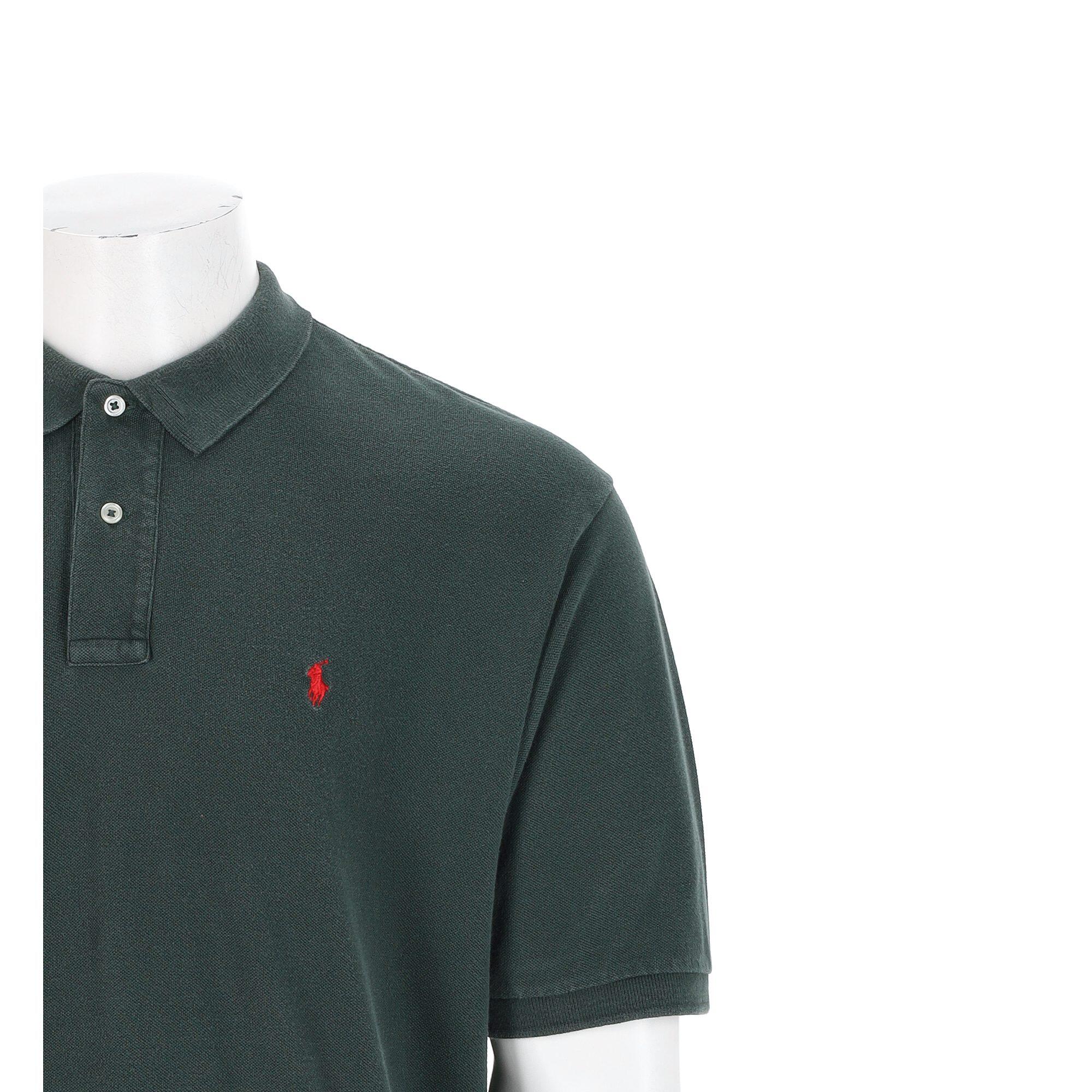Polo maniche corte uomo verde Polo Ralph Lauren 6/7