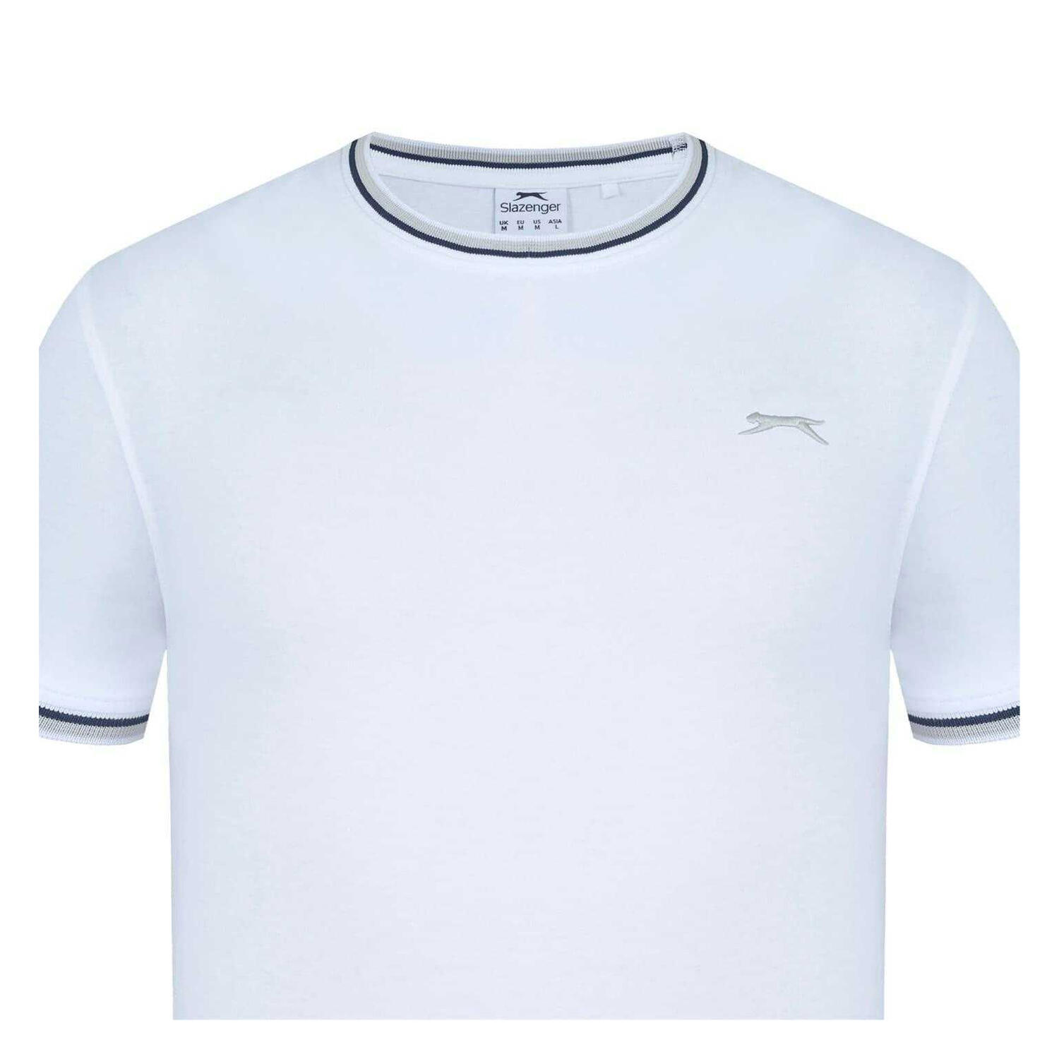 Mens Cotton TShirt (White) 4/4