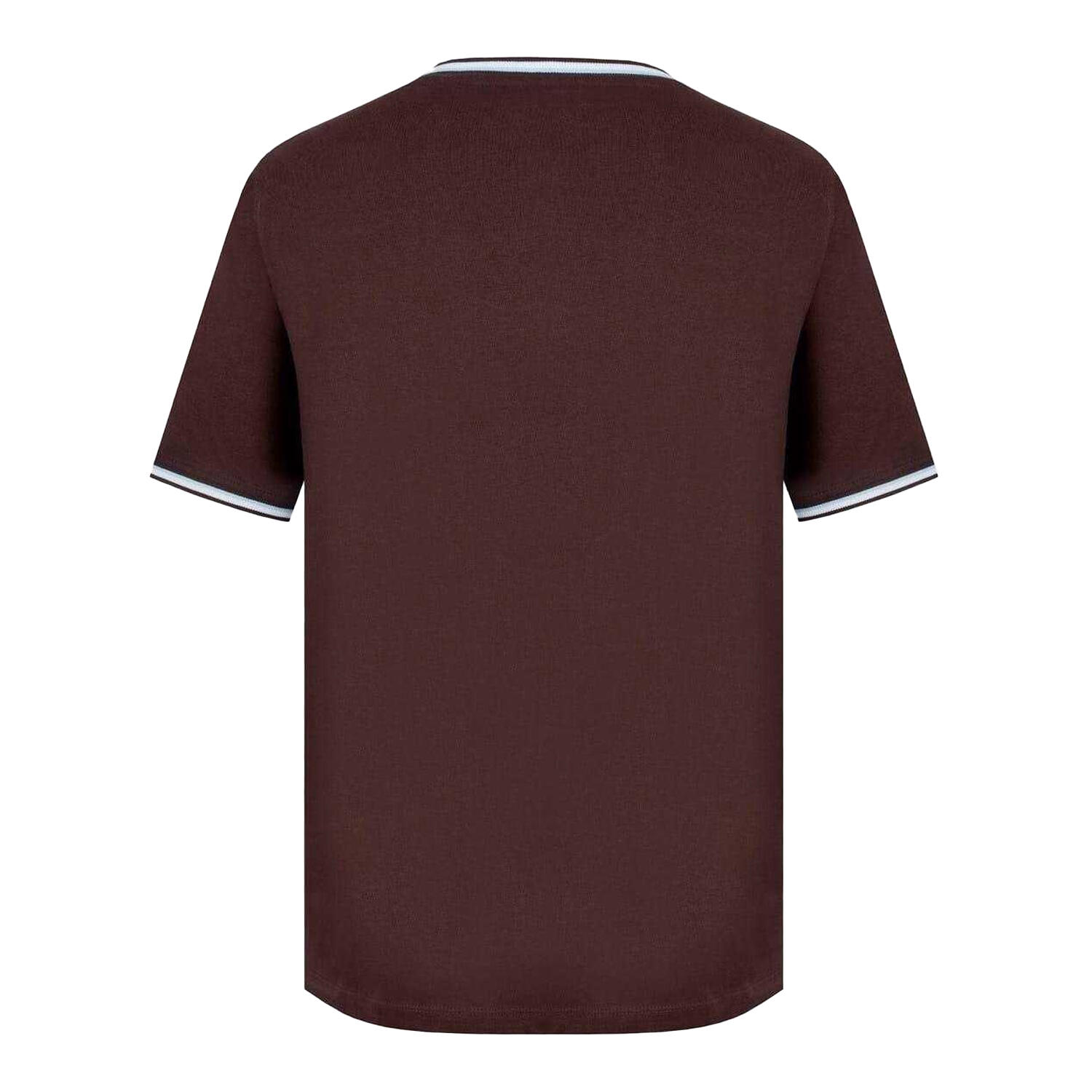 TShirt für , Baumwolle Herren Schokolade 2/3