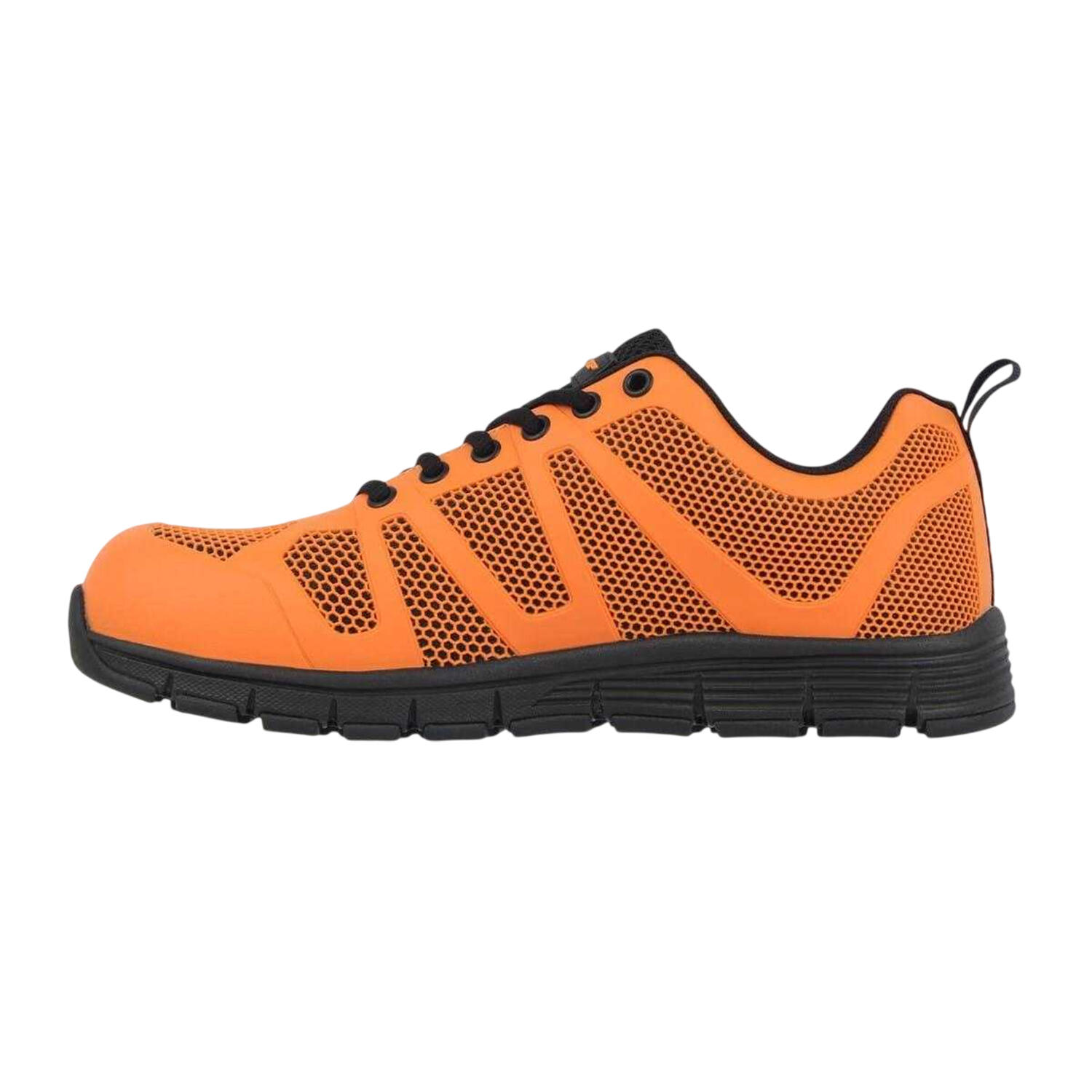 Sicherheitsschuhe für , MemorySchaum Herren Schwarz/Orange 2/3