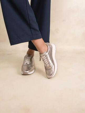 Chaussure - Sport - Femme - Baskets zippées 40mm - BLONZIP Bleu