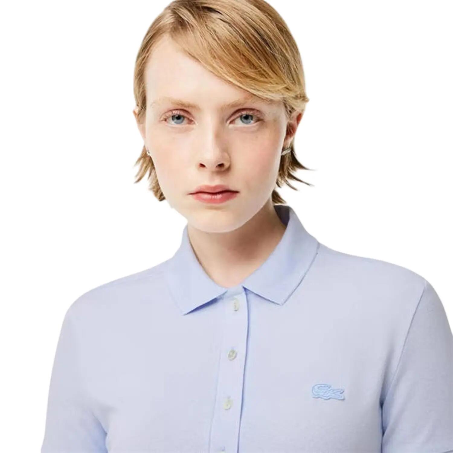 Vestido de Polo para Mujer Azul Claro 4/4