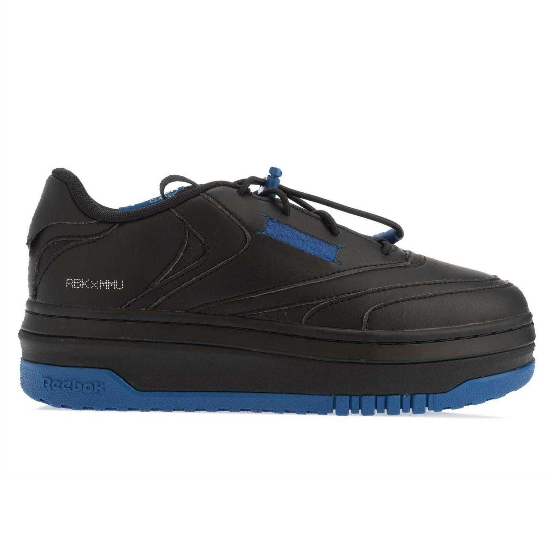 "Milk Makeup Club C" PlattformAbsatz Schuhe für Damen Schwarz Blau 3/4