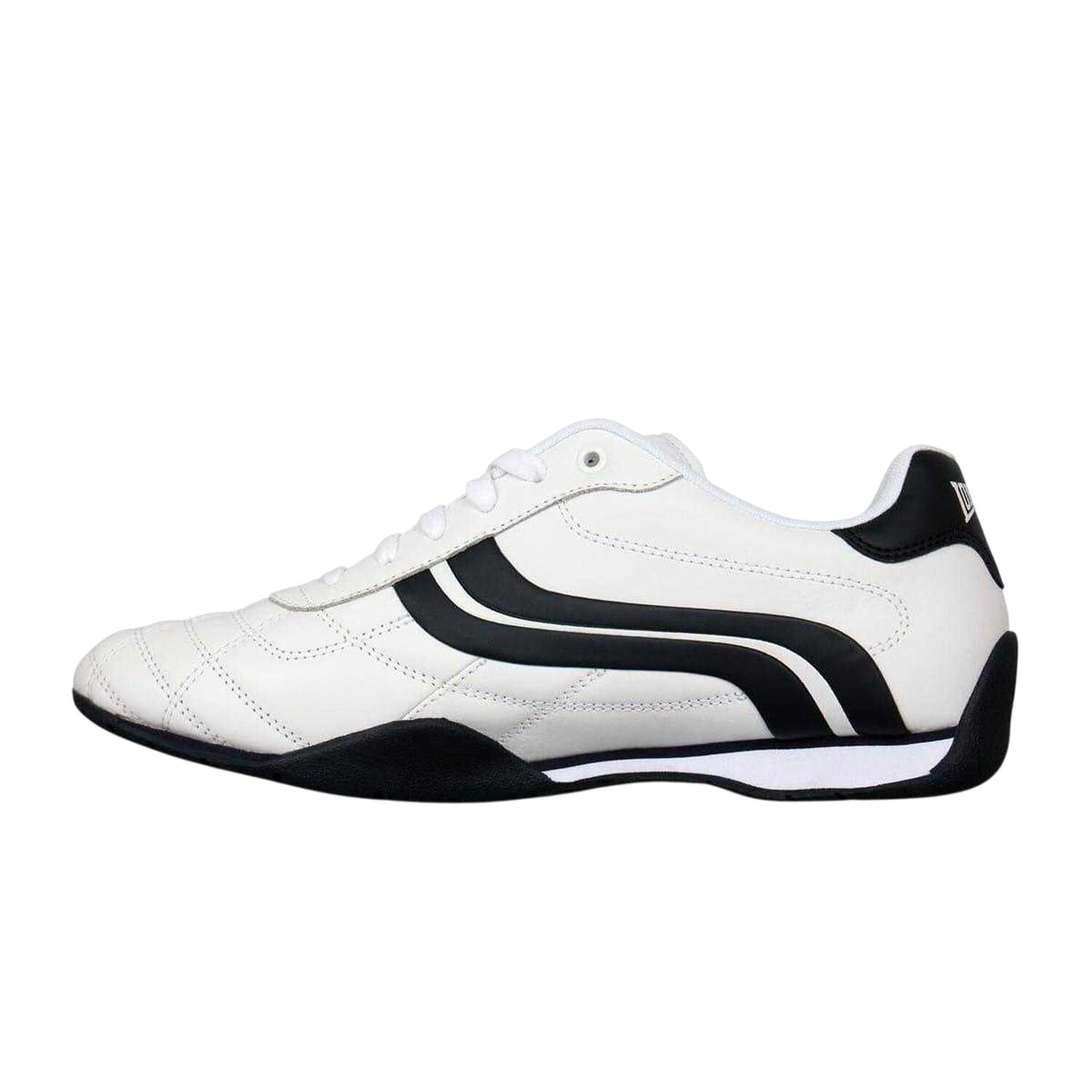 Scarpe SportiveUomo Lonsdale Camden Bianco Blu Navy 3/4