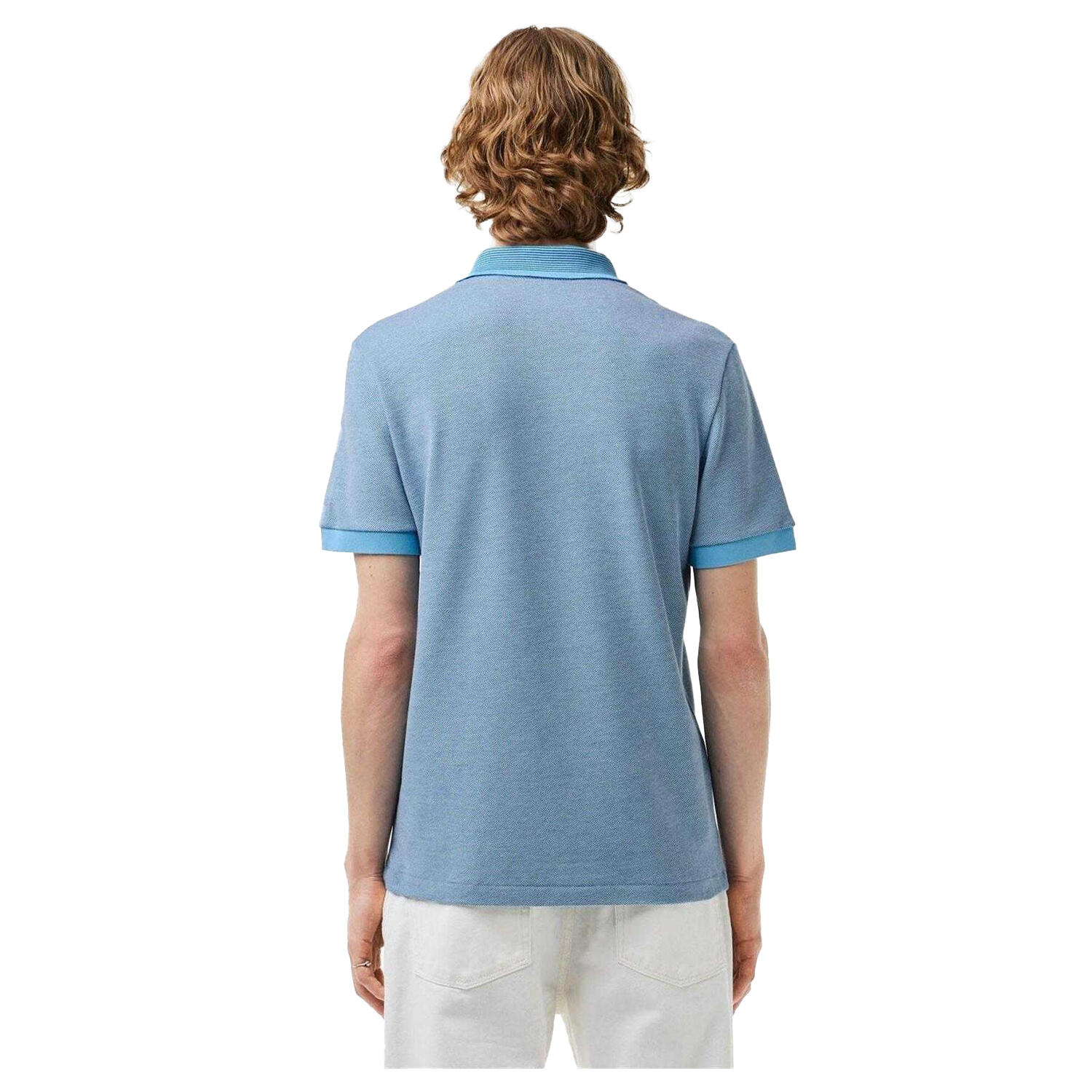 "Caviar" Poloshirt für , Regulär Herren Blau 3/4